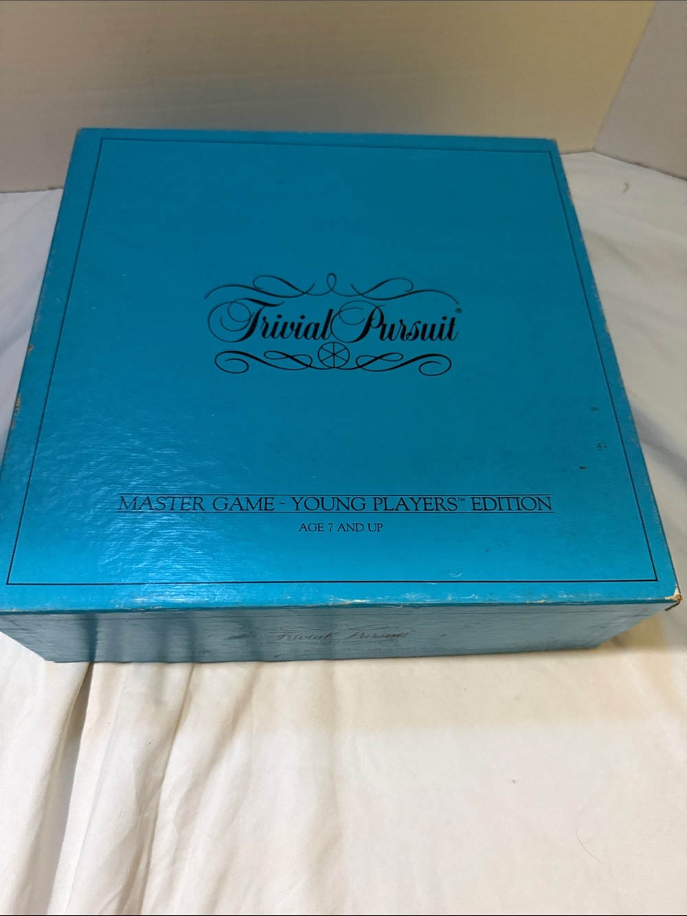 1984 Trivial Pursuit: Young Players Edition master game set.